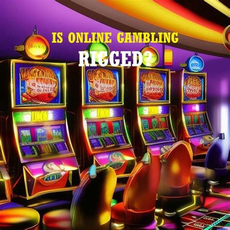 online gambling rigged|Online.